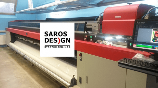 Мы начали работу с компанией SAROS по фотопечати на 5 метровых полотнах!